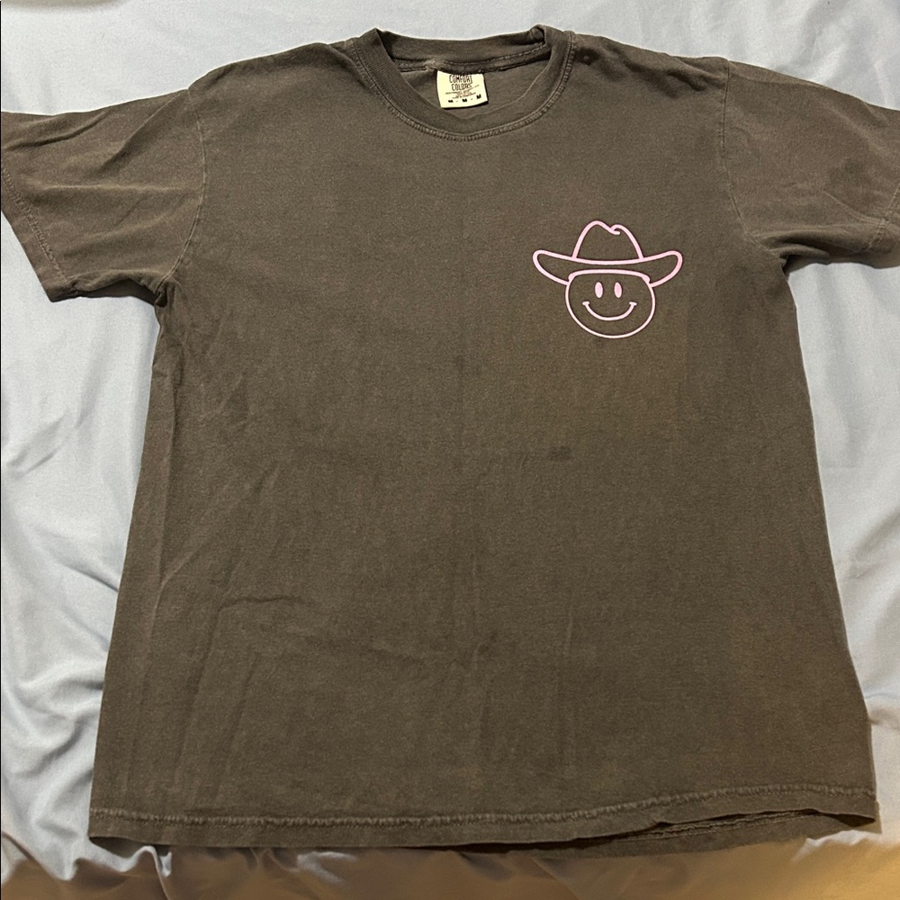 Comfort Colors Dark Gray Crewneck Tee